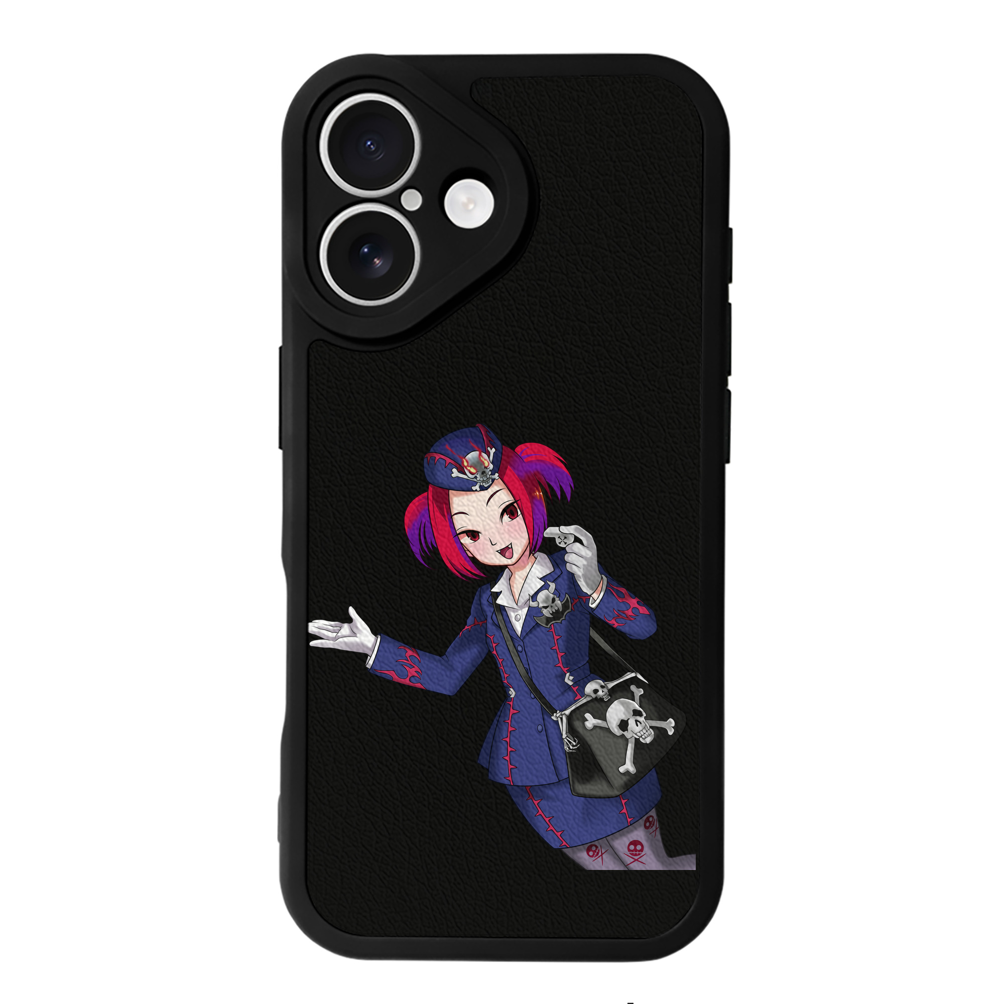 （画像用） 遊☆戯☆王 Yu-Gi-Oh! 【iPhone 16シリーズ対応】シリコンスマホケース（レザー調） 材質：シリコン